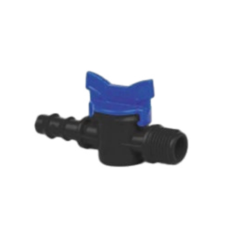 Barbed External Thread Mini Valve (With O-Ring)