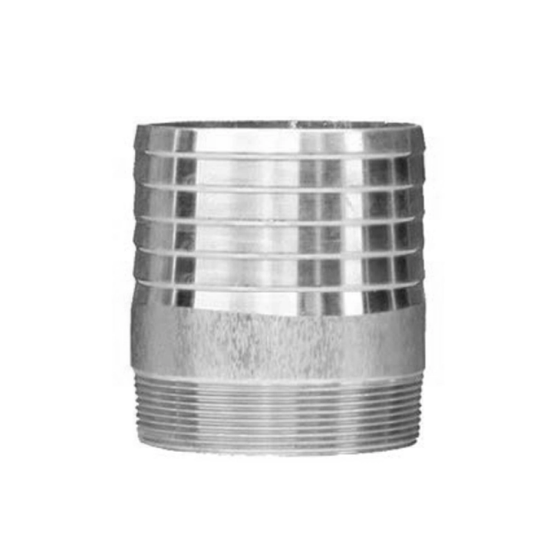 Direct passage hose union