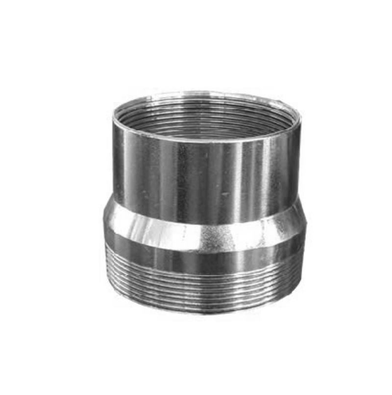Galvanized nipple reduction