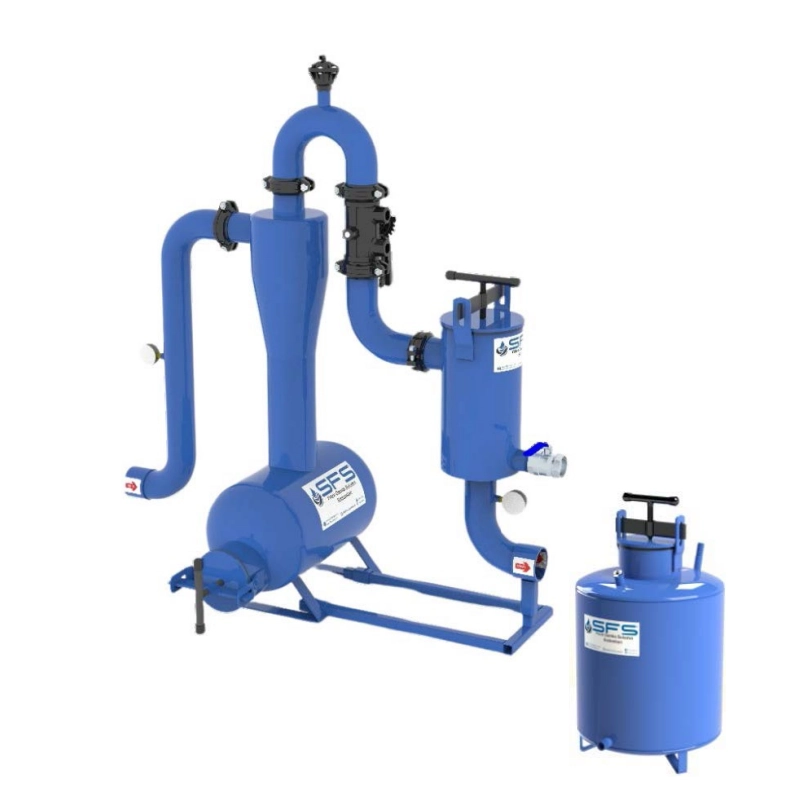 Ready-made system with fertilizer tank connection