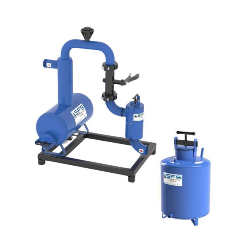 Ready-made system with fertilizer tank connection