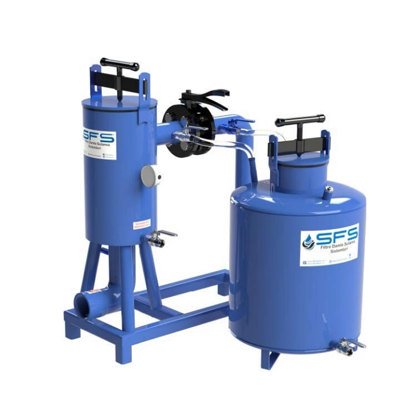 Ayaklı Filtre Gübre Tank Bağlantılı Hazır Sistem