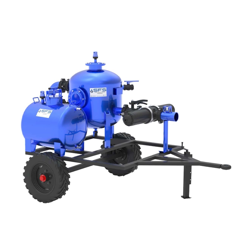 rocyclone system  with 3 algae filters